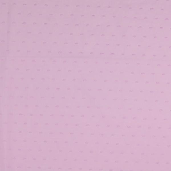 Dobby Voile - uni, flieder